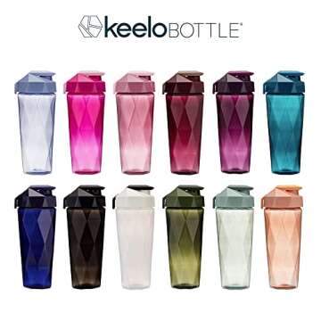 Keelo Bottle Classic 28 oz - Stylish Blender Shaker Bottle