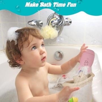 Mold-Free Baby Bath Toys Set for Infants and Toddlers