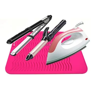 Lessmon Large Silicone Heat Resistant Mat for Hair Tools