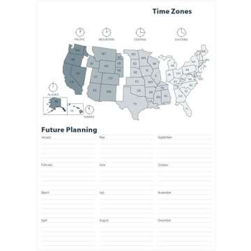 2024-2025 House of Doolittle 8.5-inch x 11-inch Academic Weekly Appointment Book, Leatherette Cover, Black (257202-25)