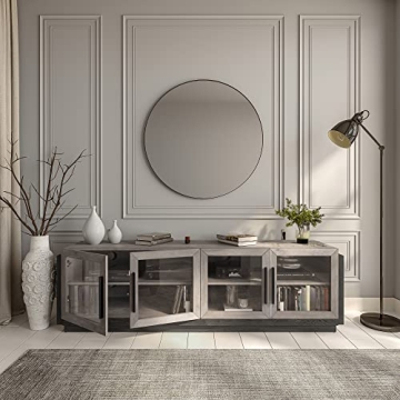 BELLEZE 70" Modern TV Stand for TVs up to 75" - Stylish Design