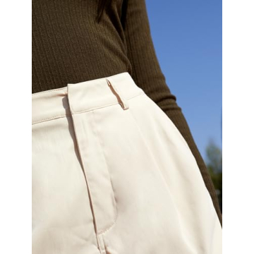 Floerns Women's Stylish High Waist Wide Leg Shorts