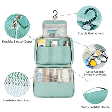 BOPIPA Toiletry Bag Travel Essentials Organizer for Everyone