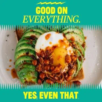 FLYBYJING Extra Crunchy Chili Crisp - Vegan and Nut Free Sauce