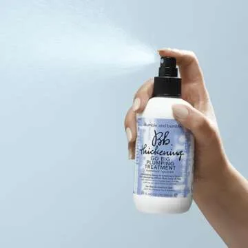 Bumble and bumble. Thickening Go Big Plumping Hair Treatment Spray | Heat Protection | Softening + Defining | Straight to Wavy, 8.5 Fl Oz