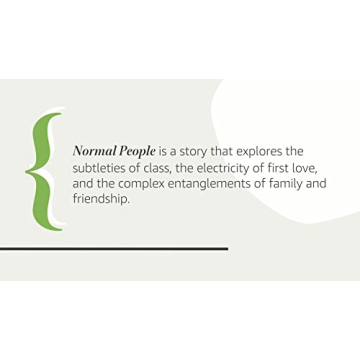 Normal People A Thought-Provoking Novel