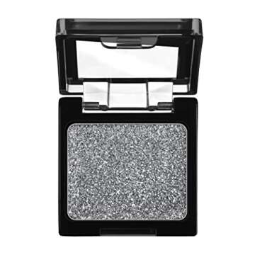 wet n wild Color Icon Eyeshadow Glitter - Ultra-Pigmented, Vitamin E Infused for a Silky-Smooth Mois...