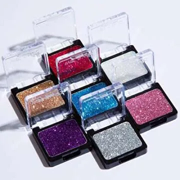 wet n wild Color Icon Eyeshadow Glitter - Ultra-Pigmented, Vitamin E Infused for a Silky-Smooth Moisturizing Application, Cruelty-Free & Vegan - Spiked