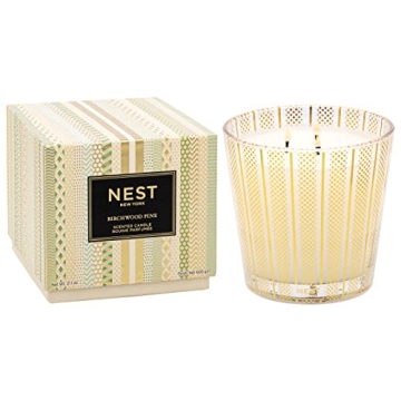 Luxury Birchwood Pine Candle by NEST | 3-Wick, 21.2 oz