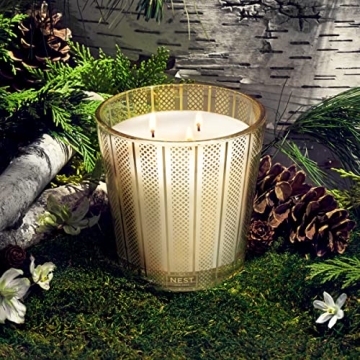 Luxury Birchwood Pine Candle by NEST | 3-Wick, 21.2 oz