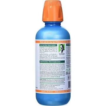 TheraBreath Dentist Recommended Fresh Breath Oral Rinse - Icy Mint Flavor, 16 Fl Oz (Pack of 2)