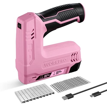 Effortless Crafts with WORKPRO 2-in-1 Staple and Nail Gun