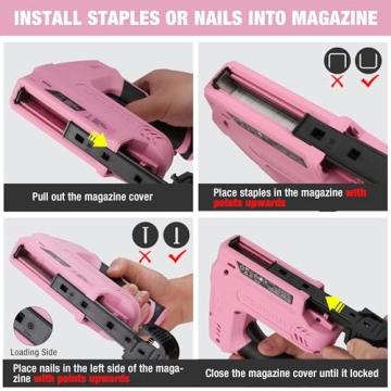 Effortless Crafts with WORKPRO 2-in-1 Staple and Nail Gun