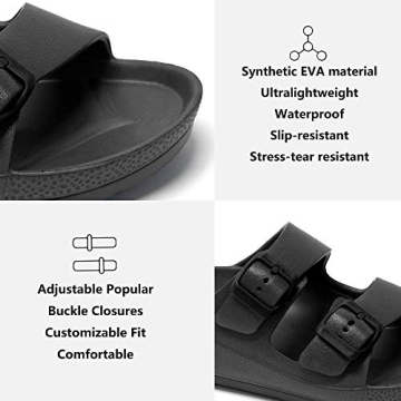 Athlefit Women's EVA Sandals Comfortable Stylish Waterproof