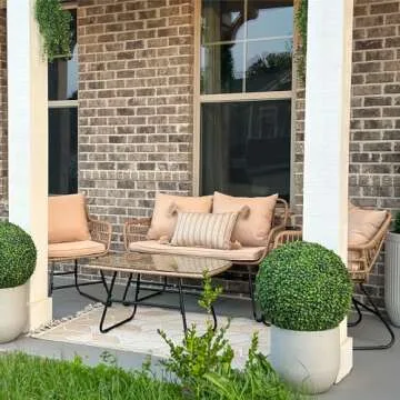 YITAHOME Elegant 4-Piece Outdoor Bistro Set for Everyone