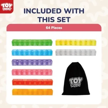 Colorful Magnetic Building Blocks for Kids Ages 3-8