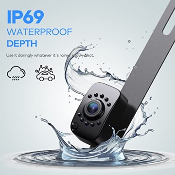 eRapta ERT01 Backup Camera with Night Vision Waterproof