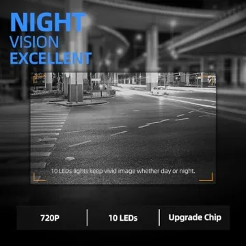 eRapta ERT01 Backup Camera with Night Vision Waterproof