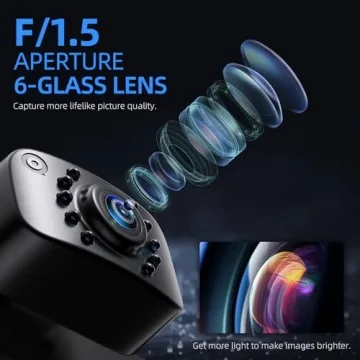 eRapta ERT01 Backup Camera with Night Vision Waterproof