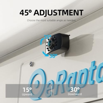 eRapta ERT01 Backup Camera with Night Vision Waterproof