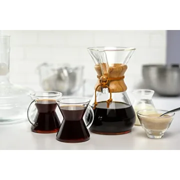 Chemex Pour-Over Glass Coffeemaker - Classic Series - 8-Cup - Exclusive Packaging