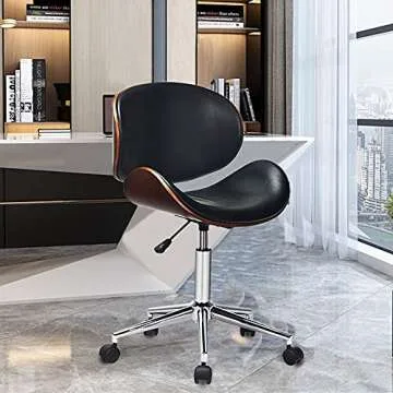 GOODALLIN Modern Mid-century Adjustable Office Chair