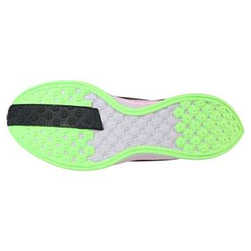 Nike Women's Zoom Pegasus 35 Turbo Running Shoes (9, Pink/Lime)