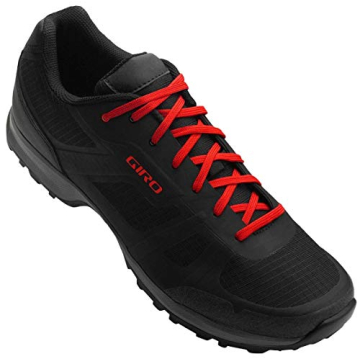 Giro Gauge Cycling Shoes 2021 - Men's Black/Bright Red 43