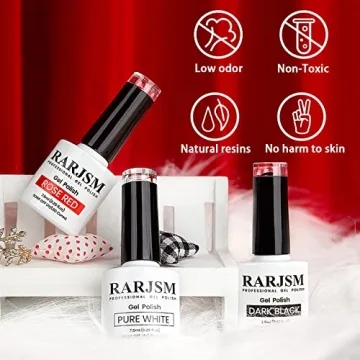 RARJSM Gel Nail Polish Set for Stunning Nail Art at Home