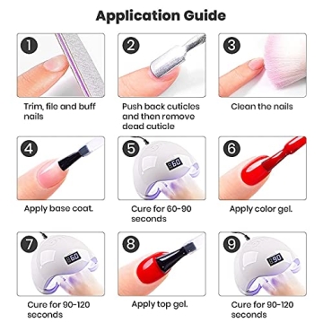 RARJSM Gel Nail Polish Set for Stunning Nail Art at Home