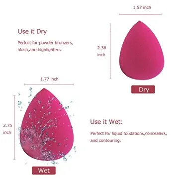 Latex-Free Makeup Sponge Blender with Unique Design