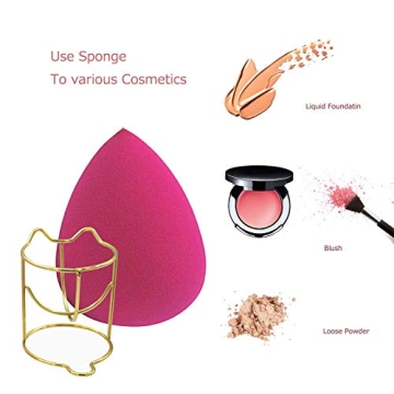Latex-Free Makeup Sponge Blender with Unique Design