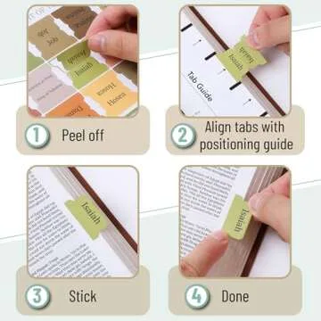 Mr. Pen- Bible Tabs, 75 Tabs, Boho Style, Laminated Bible Tabs for Women and Men, Bible Tabs for Study Bible, Bible Index Tabs, Bible Book Tabs, Bible Labels Tabs, Mr Pen Bible Tabs