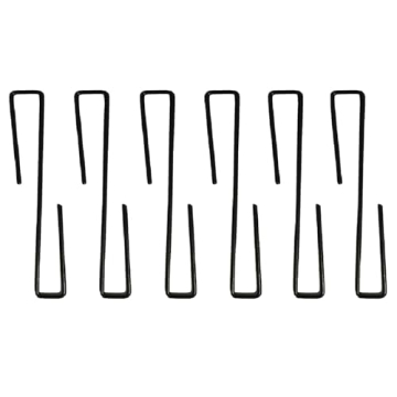 SAFETY STORAGE Easy Use Gun Hanger - Original Handmade Pistol Hangers (6 Pack)