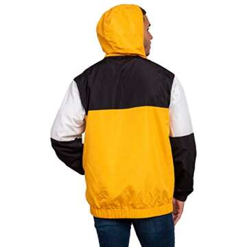 FOCO Pittsburgh Steelers NFL Warm-Up Windbreaker - Mens - XXL