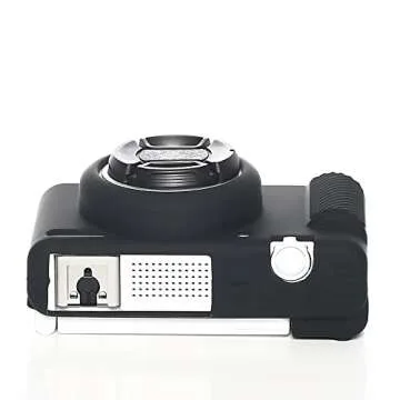 Pocoukate Case for Sony ZV-1F, ZV-1 II/ZV-1M2 Vlog Camera, ZV1F Camera Silicone Cover Skin, Anti-Scratch Slim Fit Soft Sleeve with ZV1 F Screen Protector- Black