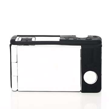 Pocoukate Case for Sony ZV-1F, ZV-1 II/ZV-1M2 Vlog Camera, ZV1F Camera Silicone Cover Skin, Anti-Scratch Slim Fit Soft Sleeve with ZV1 F Screen Protector- Black