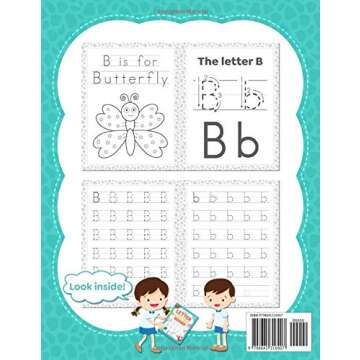 Letter Tracing Workbook - Alphabet Handwriting Practice for Kids Ages 3+: Have Fun While Building Wr...