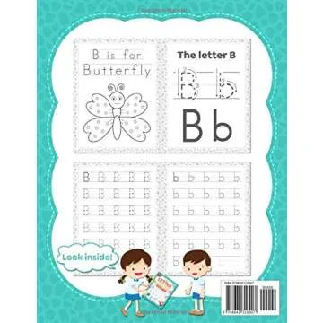 Letter Tracing Workbook - Alphabet Handwriting Practice for Kids Ages 3+: Have Fun While Building Wr...