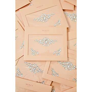 Kira Kira Face Jewels ✮ Mercy London Face Gems Jewels All In One Festival Headpiece Stick On