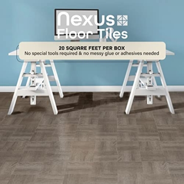 Nexus Self Adhesive Vinyl Tiles for Easy DIY Flooring