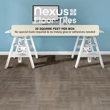Nexus Self Adhesive Vinyl Tiles for Easy DIY Flooring