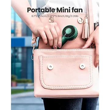 Gaiatop Mini Portable Fan - Stylish and Rechargeable