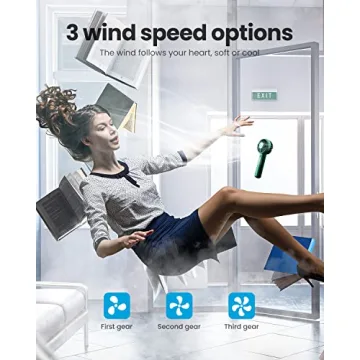 Gaiatop Mini Portable Fan - Stylish and Rechargeable