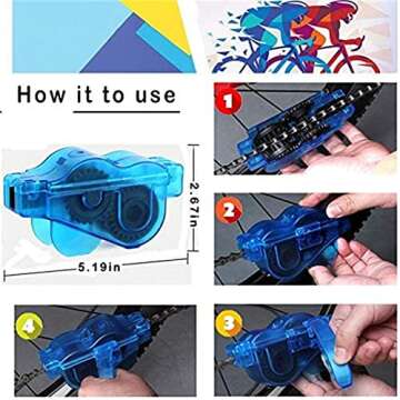 Focopot Bike Cleaning Kit (9pcs) - Essential Tools for Every Cyclist