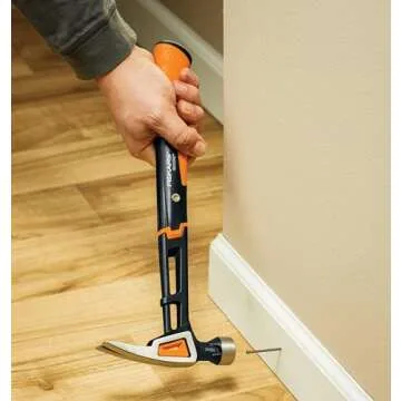 Fiskars Home Essentials Tool Kit with PowerGear Lopper, Shears, Bypass Pruner, Folding Saw with 2 Blades, IsoCore Hammer, and Utility Knife, for Indoor Use and Outdoor Gardening (6 Piece Kit)