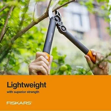 Fiskars Home Essentials Tool Kit with PowerGear Lopper, Shears, Bypass Pruner, Folding Saw with 2 Blades, IsoCore Hammer, and Utility Knife, for Indoor Use and Outdoor Gardening (6 Piece Kit)