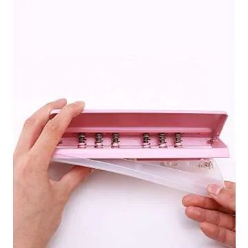 Chris.W Adjustable 6-Hole Punch for Planner Inserts