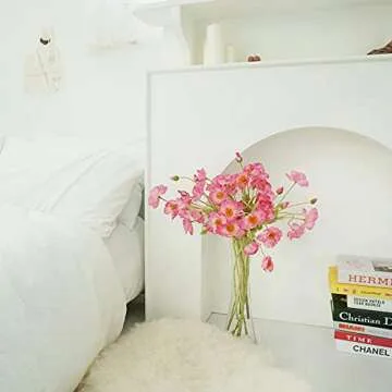 Kamang Artificial Silk Poppy Flowers for Home Decor