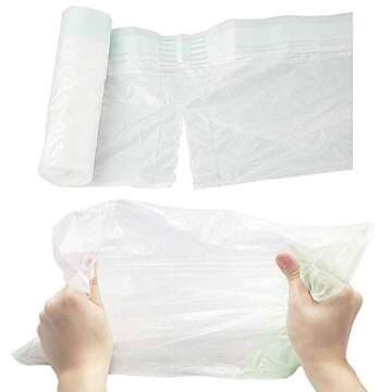 Potty Chair Liners Disposable 100 Pack for Kids Travel